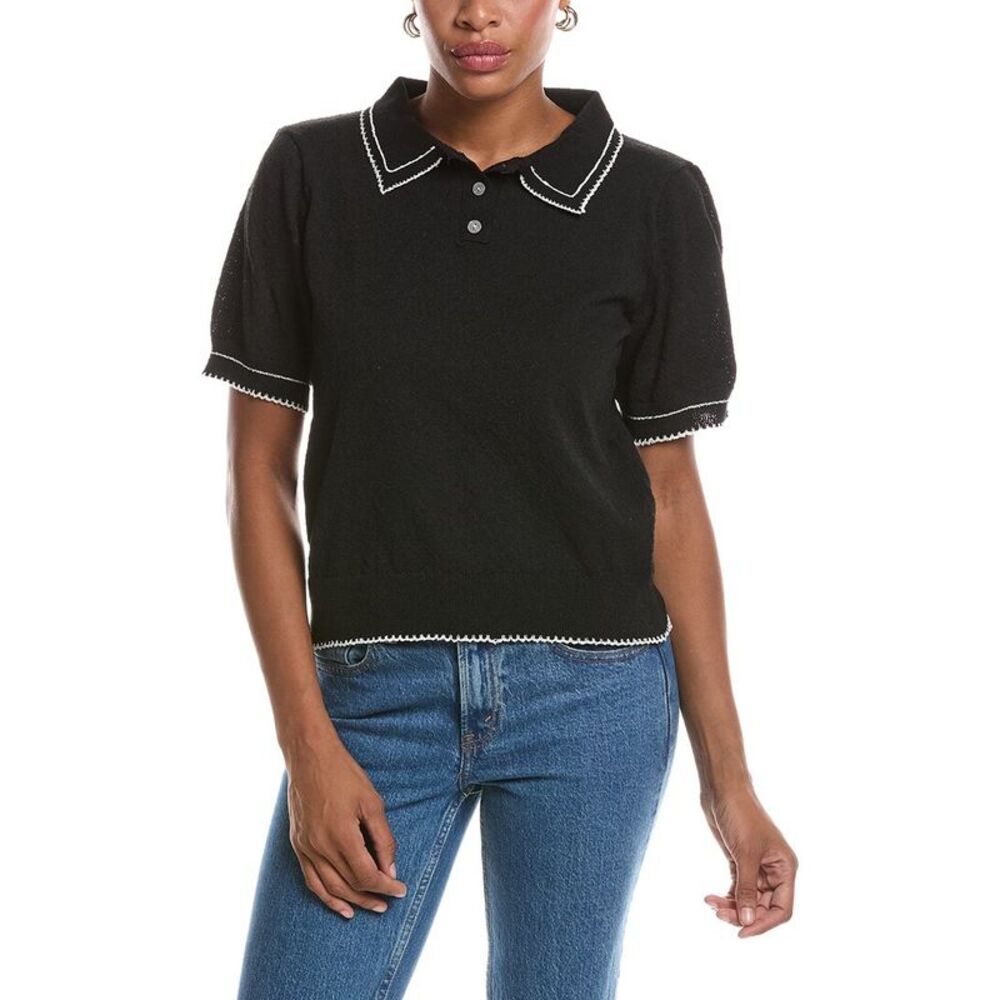 Estellina Womens  Knit Top, Navy